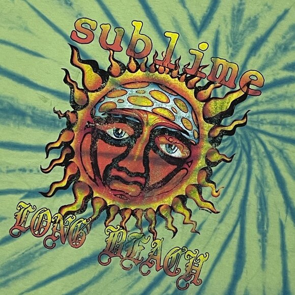Sublime Long Beach Rock Tie-dye T-shirt, size 3XL - Picture 4 of 4
